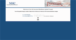 Desktop Screenshot of beneficiary.nhcpartnerbenefits.com