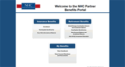 Desktop Screenshot of nhcpartnerbenefits.com